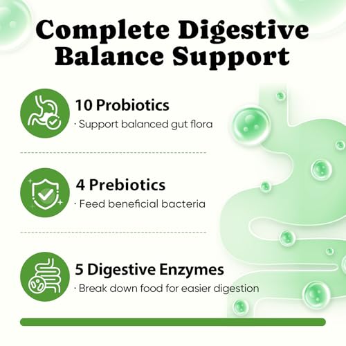 Probiotics for Dogs – Helps Digestion, Loose Stools, Gas & Sensitive Stomachs, Probiotics for Itchy Skin & Dog Yeast Infection, Immune & Fresher Breath with 4 Prebiotics & 5 Digestive Enzymes – 180 ct - Image 3