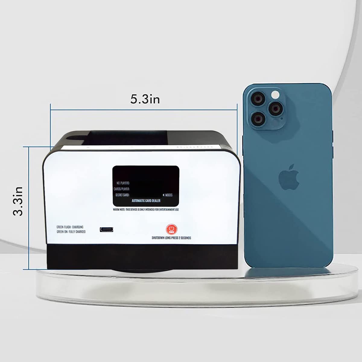 Máquina Automática De Distribuidor De Cartas Con Rotación De 360, 2
