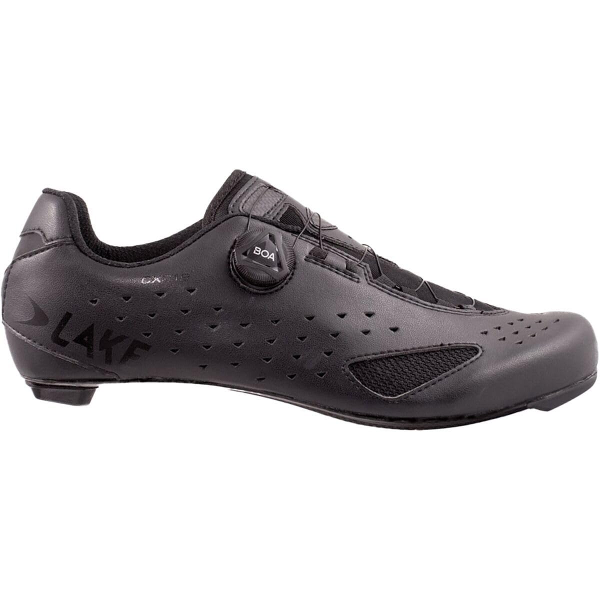 Lake Cx219 Wide Cycling Shoe - Men's Black/Black, 46.0