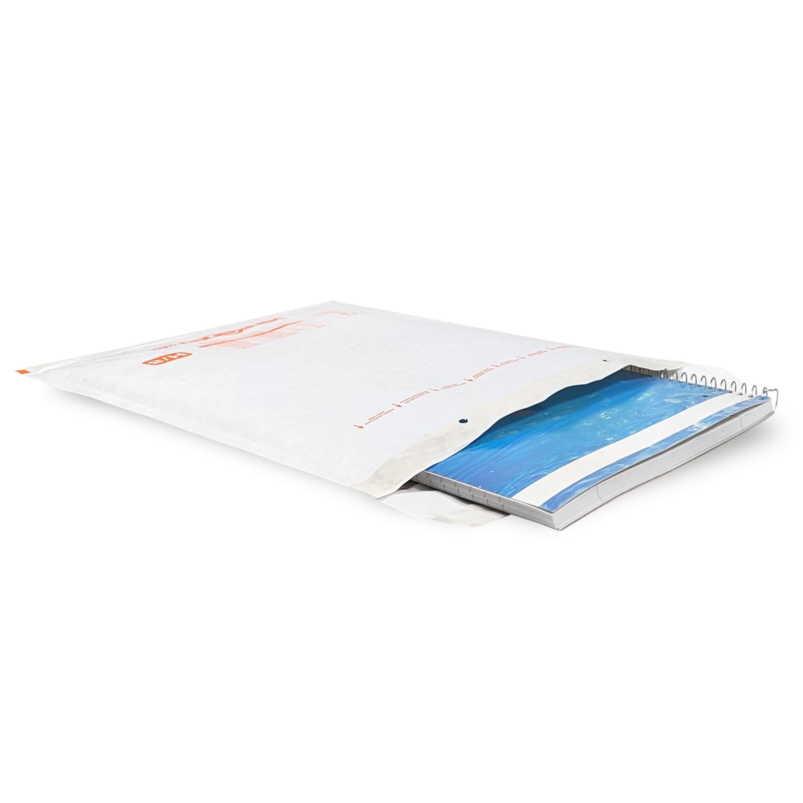 versando 200 buste imbottite H8, dimensioni interne 270 x 360 mm, | dimensioni esterne 290 x 370 mm, bianco per DIN B4