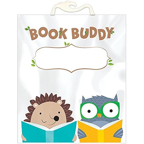 CTP Woodland Friends Book Buddy Bag, Clear 10.5” x 12.5” Storage Bags (Creative Teaching Press 8537) Cover