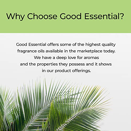 Image of Good Essential Professional Vanilla Fragrance Oil 10 ml (0.33 fl oz) for Candles, Soaps, Perfume, Home Fragrance, Vanilla Diffuser Oil, and Body Lotion