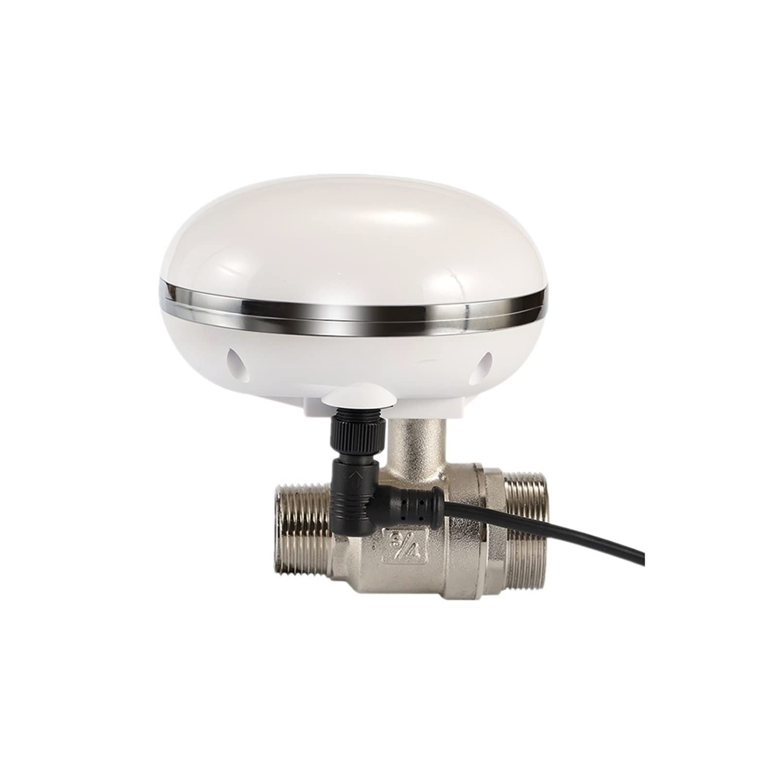 Válvula de agua inteligente Cierre la válvula de agua WiFi inteligente Válvula de cierre automático para el hogar Tamaño de la tubería Válvula de 1/2 3/4 Irrigador de jardín inteligente Control remo