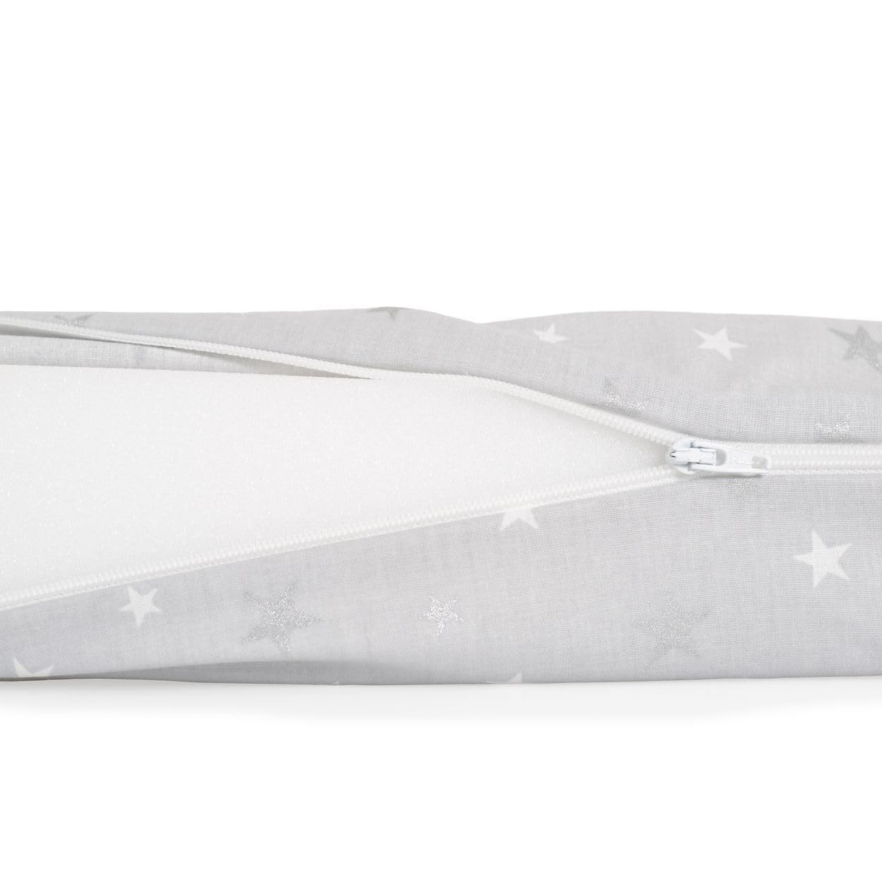 Moni colchón plegable cuna Mirage 120 x 60 x 6cm funda lavable cierre cremallera, color:gris
