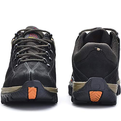 Tenis adventure free jump em couro masculino preto (46)