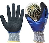 GLOSAV Durable Gardening Gloves for Men, Heavy...