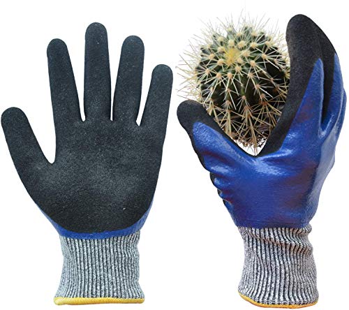 GLOSAV Durable Gardening Gloves for Men, Heavy...