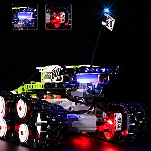 KCGNBQING NLNE Light Set für Bausteine Modell - LED Light Kit Kompatibel mit Lego 42065, Nicht Enthalten das Modell… – Bild 5