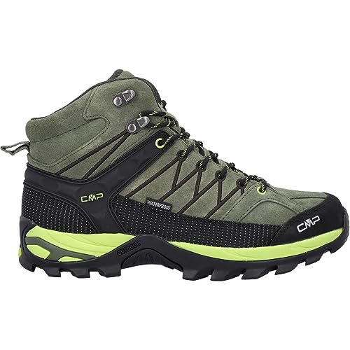 CMP Rigel Mid Trekking Shoes WP, Khaki-Säure, 40 Herren, Khaki-Säure, 44...