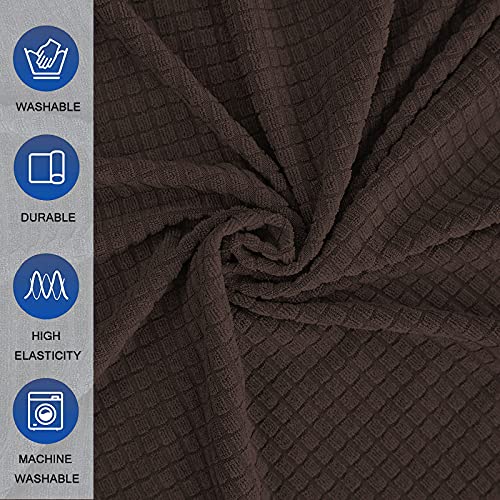 Waterdicht Bankhoes, Stretch Jacquard Bankhoezen Dikke Meubelbeschermer Elastische Onderkant Sofahoezen Wasbaar Voor… - Afbeelding 4