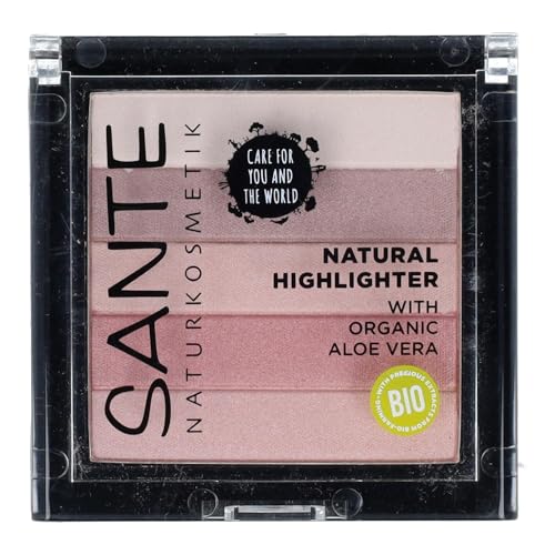 Sante Naturkosmetik ILUMINADOR NATURAL 02 rose 7gr.