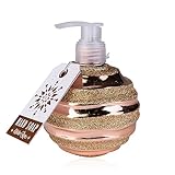 Accentra Handseife SEASON'S GREETINGS in Pumpspender mit Glitter, 320ml Handseife im Pumpspender,...