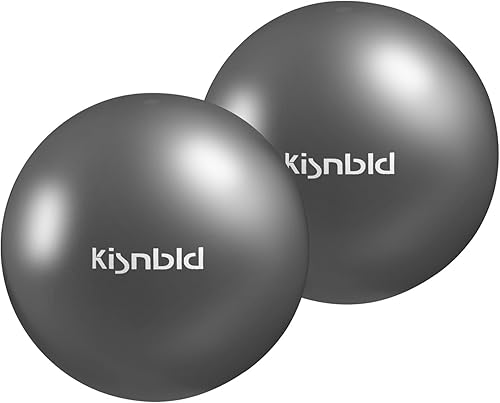Miniatura 19 de Pequeña pelota de ejercicio, mini pelota de pilates de 9 pulgadas, mini pelota de yoga antideslizante y resistente a estallidos para estabilidad,