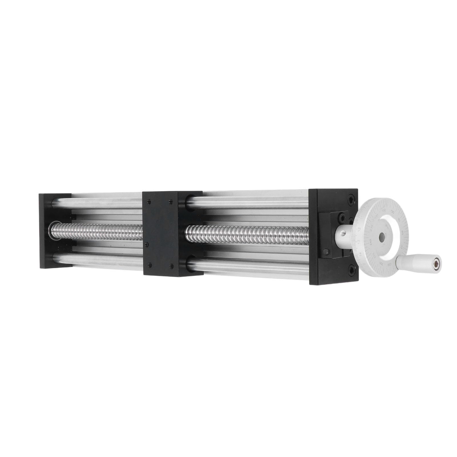 Manueller Schiebetisch, Aluminiumlegierung, Lineare Schienenführung, 300 Mm Hub, CNC-Kugelumlaufspindel, Lineare Führungsschiene für Inspektionsgeräte