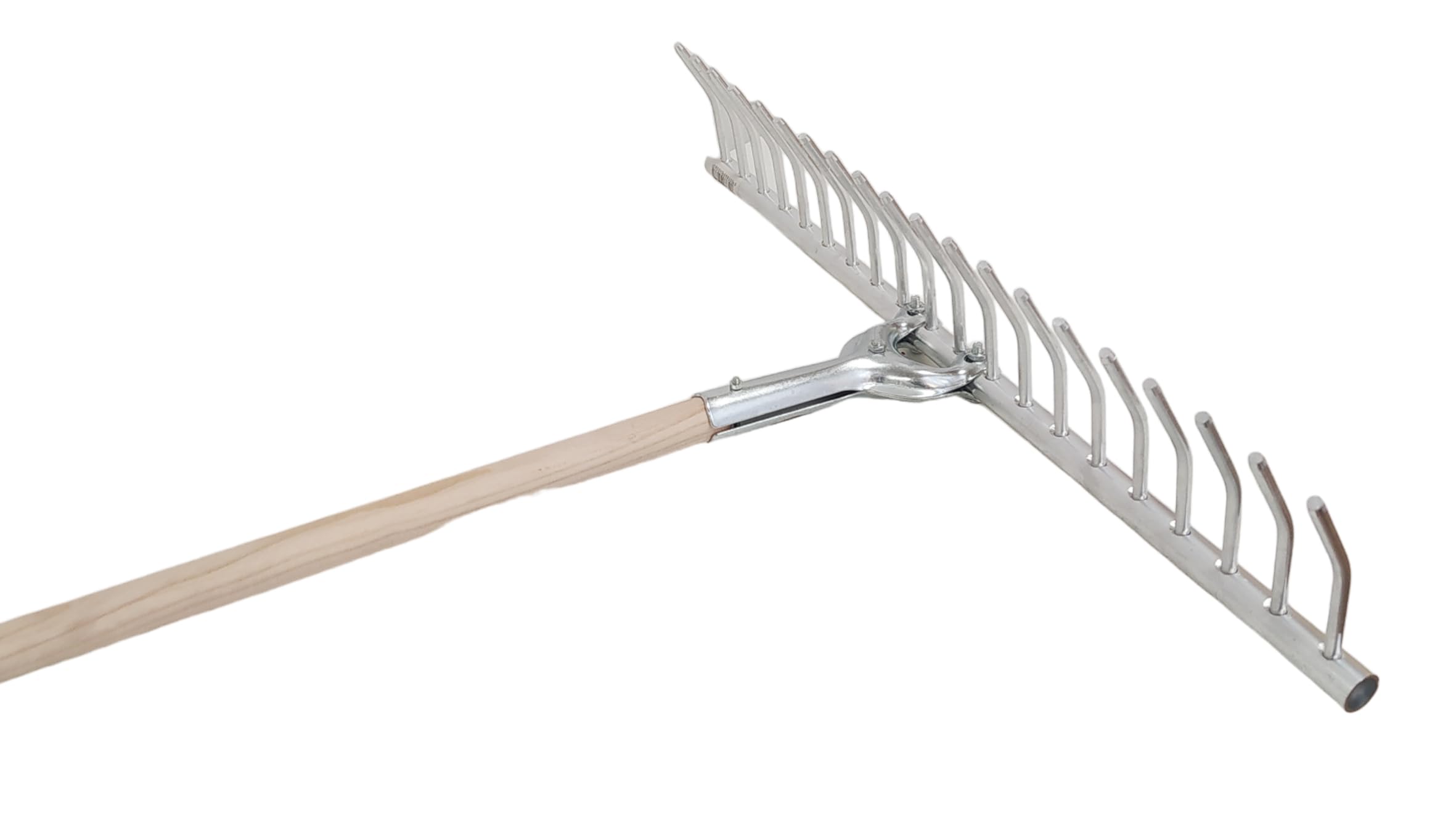 NG NICCOLAI RASTRELLO FIENO IN ALLUMINIO CON O SENZA MANICO IN LEGNO MADE IN TALY (CON MANICO)