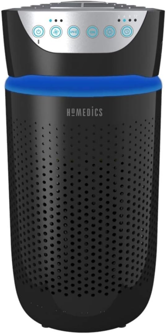 HOMEDICS 5 in 1 Total Clean AIR Purifier AP-T40BK-GB
