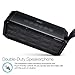 Wireless Bluetooth Speaker, Naztech Portable Indoor/Outdoor IPX6 Waterproof Speaker with Built in Mic & Speakerphone, Loud Stereo Sound, Up to 16hr Playtime for Bluetooth Enabled Devices [Black] 13896