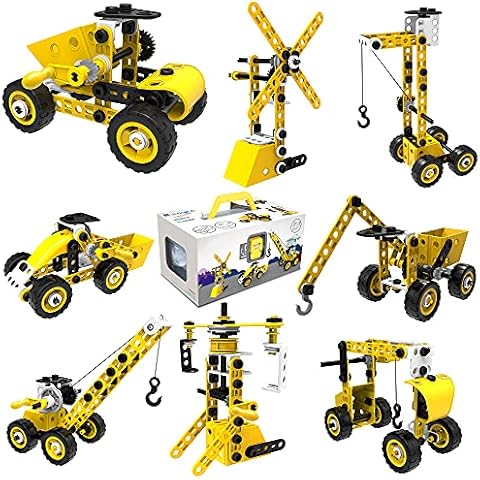 AIVIAI Construction Toys For Children Aged 5 6 7 8 9+ Years, 100 Pieces DIY STEM Building Blocks Educational Toy Set, Creative Educational Building Toys For Boys & Girls Gift Cover