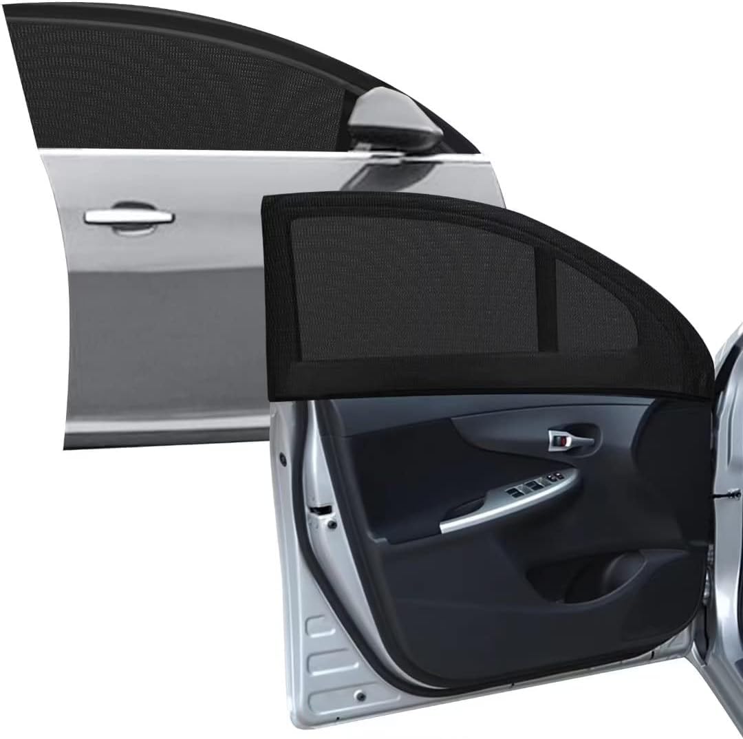Car Window Shades for BMW X5 (G05) 2018-2025, Automotive Mesh Sunshade Side Window Covers for Front Windows Protection Privacy Sun Visor 4 Pcs