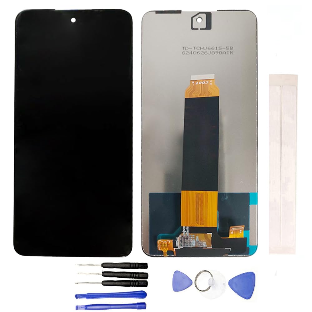 JayTong 修理と交換液晶互換性のある Nokia HMD Vibe N159V ディスプレイガラス修理液晶デジタイザパネル (黒)