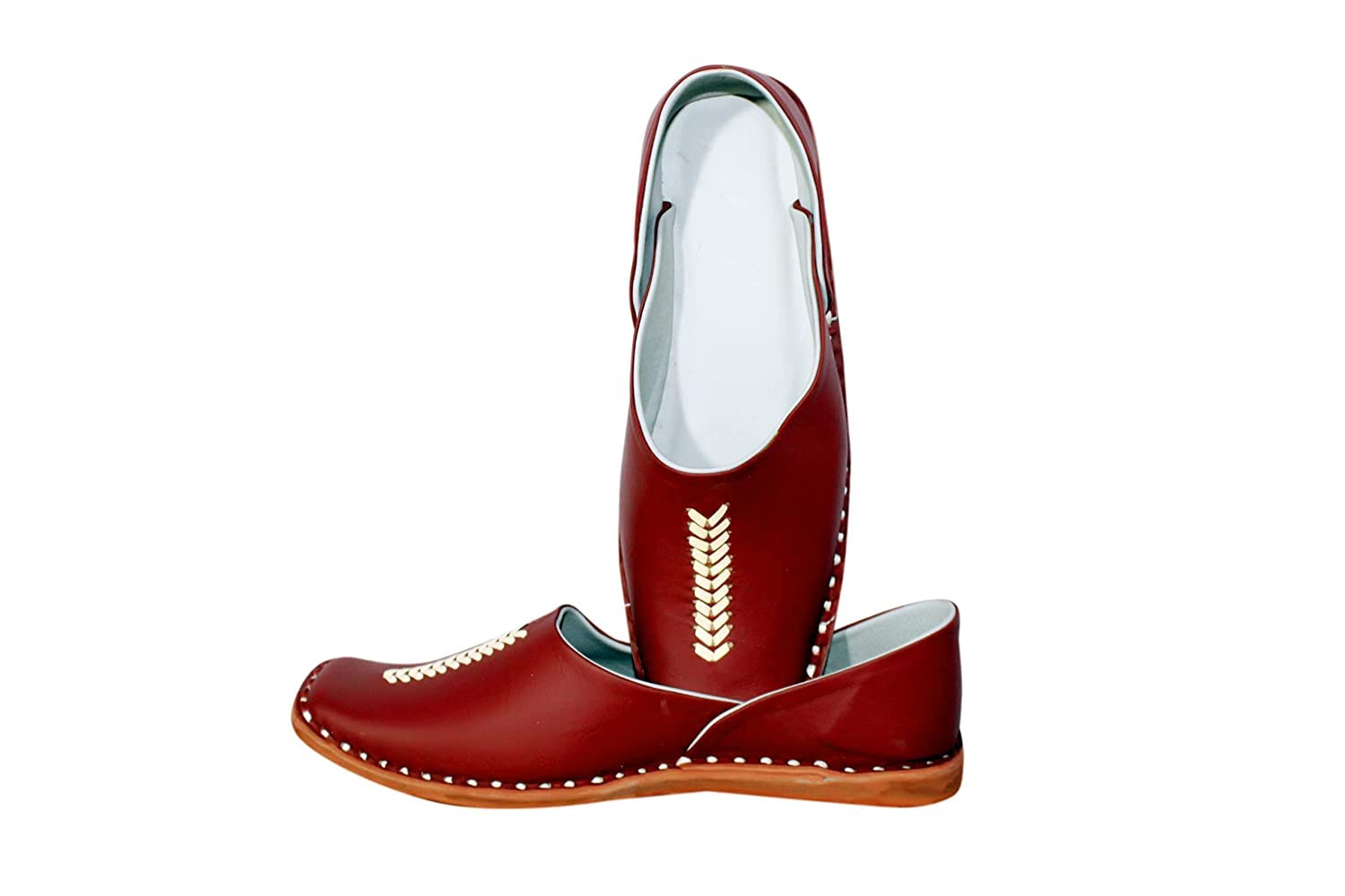 See full amazon price history chart for Shadegarnet Handmade Smart Casual Leather Slip-On Woven Loafer Jutti for Men, Boys| Comfortable & Stylish | Everyday Wear Shoes (GVJ-14) (Red, 9) Shadegarnet Handmade Smart Casual Leather Slip-On Woven Loafer Jutti for Men, Boys| Comfortable & Stylish | Everyday Wear Shoes (GVJ-14) (Red, 9) (B0D4Z2J5MM) Amazon Price History, Amazon Price Tracker