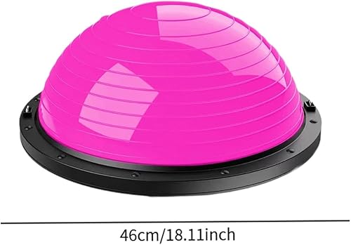 Miniatura 5 de Equipo de entrenamiento de fuerza de media bola de entrenamiento de pelota de equilibrio hecho de PVC y PP con superficie antideslizante adecuado