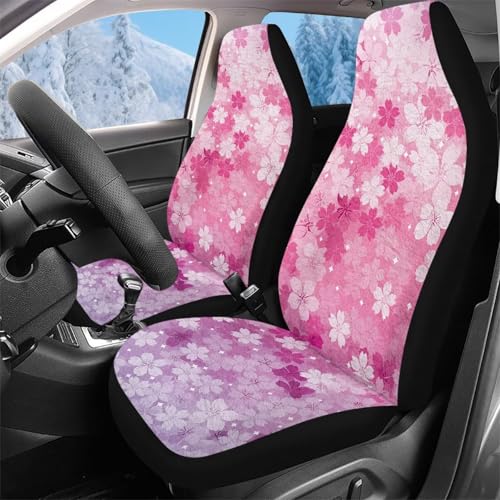 Housse de sieges auto confort cerise rose pour trajets quotidiens zen