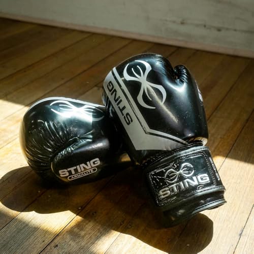 Image of STING Armaplus Boxing Gloves for Training, Sparring & Competition Preparation | Lightweight T3 Performance Material | Shock Absorption & Wrist Support