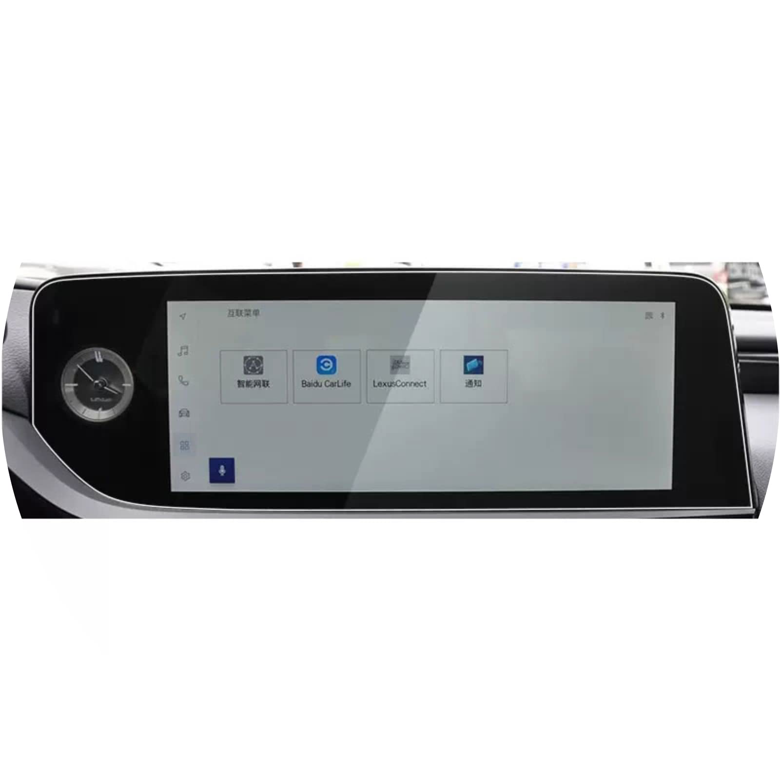 Verre trempé de voiture pour Lexus ES300H : film de protection d'écran LCD tactile GPS