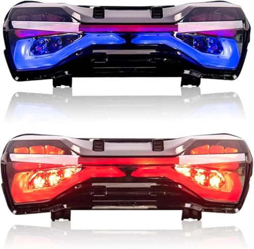 Luz Trasera para Motocicleta para conducir seguro de noche 2