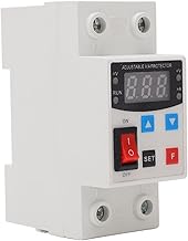 Hilitand 過電圧保護装置 デジタル表示 電圧電流保護リレー アレスタ装置 1-63A 240-300V