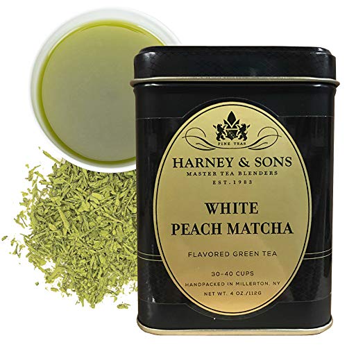 Té Matcha Melocotón Blanco suelto 4 onzas miniatura 1