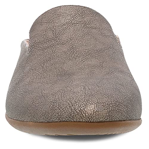 Image of Dansko Lexie Slip-On Mules for Women - Comfortable Flat Shoes with Arch Support - Versatile Casual to Dressy Footwear - Lightweight Rubber Outsole