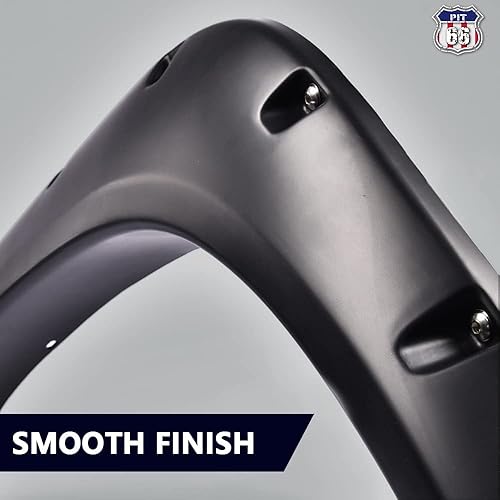 Miniatura 6 de PIT66 Guardabarros para guardabarros, compatibles con Chevy Silverado 2500HD 3500HD 2014-2018 Fleetside de 78.8 pulgadas97.6 pulgadas97.8 pulgadas,