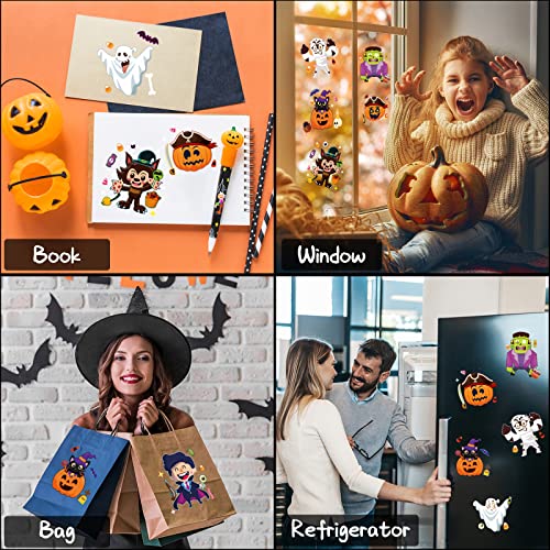 Hifunwu 24 Pcs Halloween Stickers For Kids, Halloween Party Favors For Kids, Diy Make A Face Stickers For Halloween Party Games #TOP5