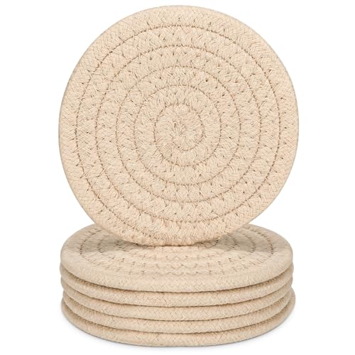 YYGMSS woven cotton coasters