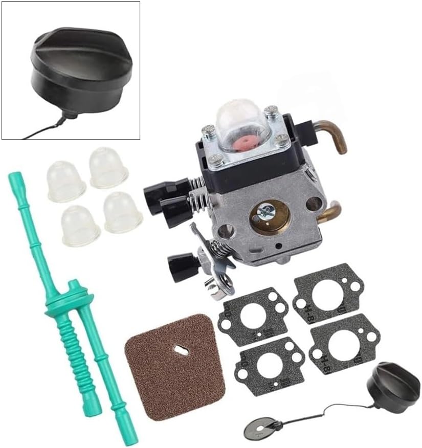 1 Set Carburetor Lawn Mower Fs45c Fs45l Fs55c Fs55t Fc55 Km55r Hl45 Carburetor Lawn Mower Fit for FS45C,FS45L,FS55C,FS55T,FC55