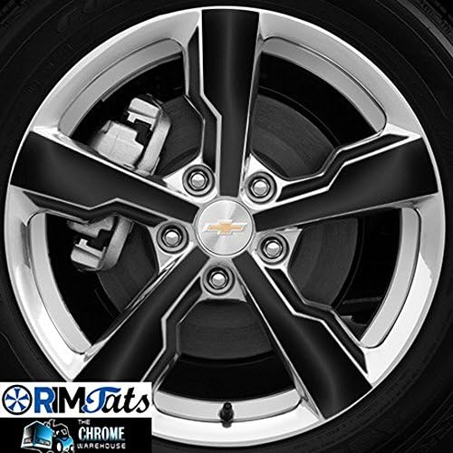 Fits 2014-15 Chevy Volt 17" Wheels-Gloss Black RimTats (Vinyl Graphics-GR�FICOS DE VINILO)