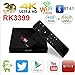 Produktbild LOISK Android-TV-Box Smart-TV-Box X99 [4 GB + 64 GB] / RK3399 mit Daul-Core Cortex-A72 und Quad-Core Cortex-A53 / 4K / H.265/ WLAN 1000M / WiFi 2.4G / 5G / USB3.0 Android 7.1 TV-Box