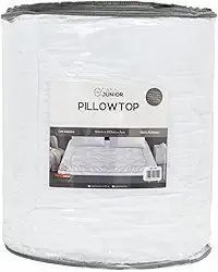 Pillow Top 7 cm de Altura de Conforto Extra para Seu Colchão - Casal - Fibra Siliconizada