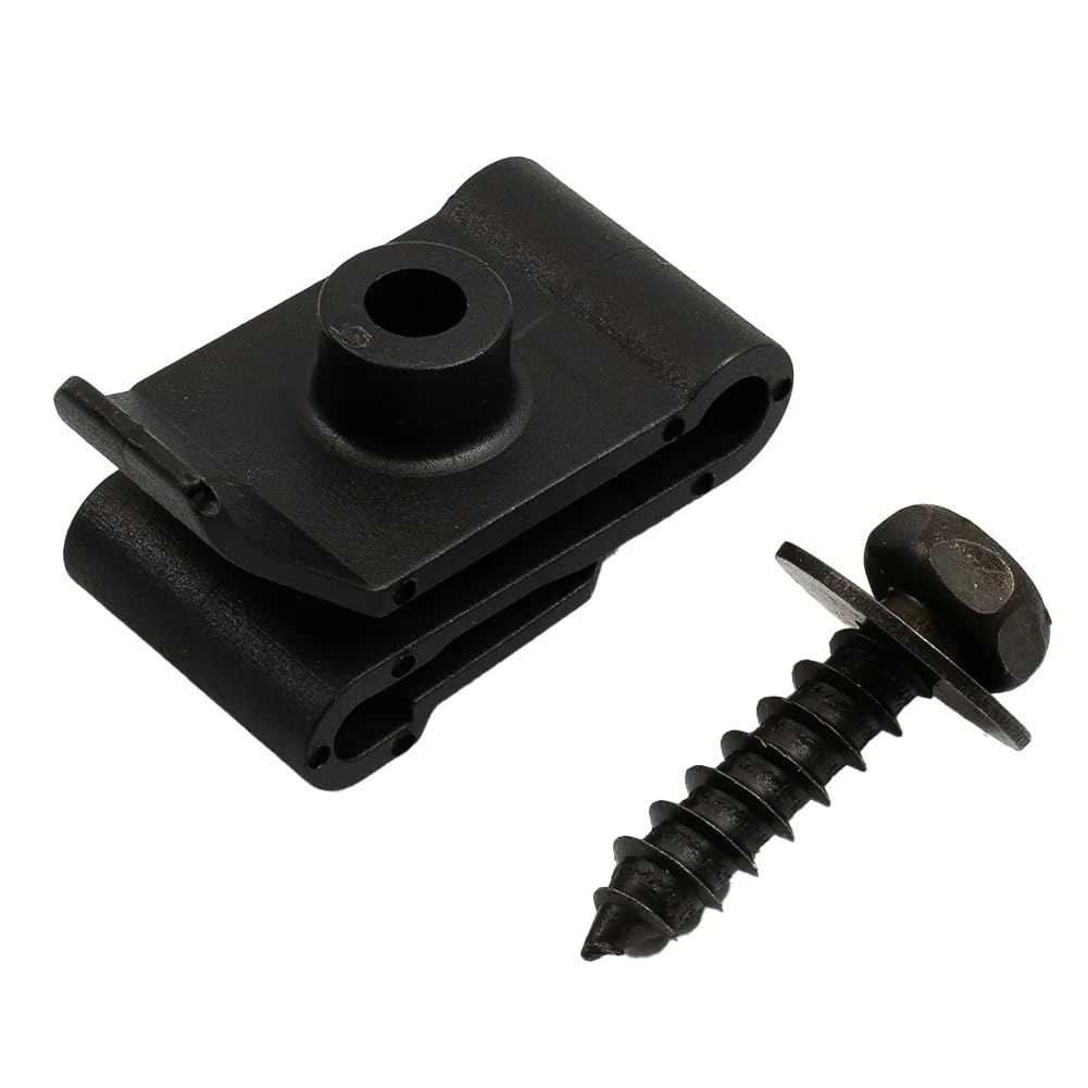 YTQMoreBNZ 5Set Car Fender Lining Wheel Arch Mudguard Trim Clips U-Nut Fixed Fastener Clips Screw Clamp Retainer For Toyota