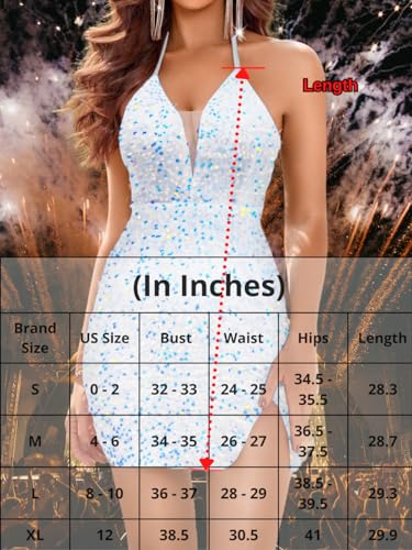 Image of ShawGobow Sexy Sequin Dress for Women,Sparkly Glitter Velvet Mini Prom Dresses,Plunge Backless Club Outfit Cocktail Party
