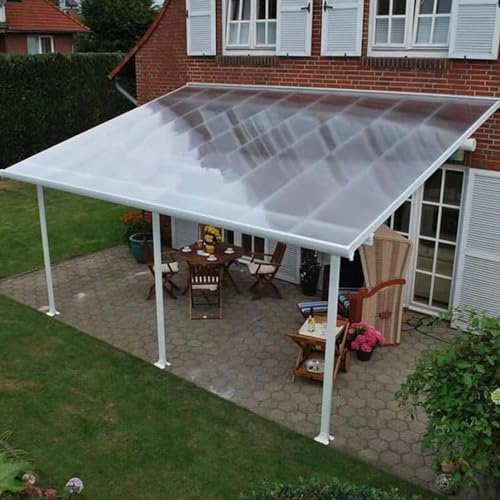 Hoja de policarbonato transparente a medida para techos con protección UV 2