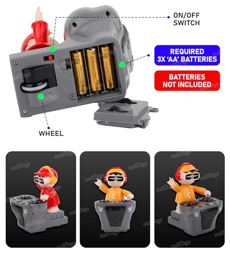Image of Zest 4 Toyz Musical Toy for Kids Dancing Toy with Lights and Sound Toys Interactive Robot Boy with Swinging Dancing DJ Action Battery Operated Fun Toys for Boys and Girls (Multicolor)