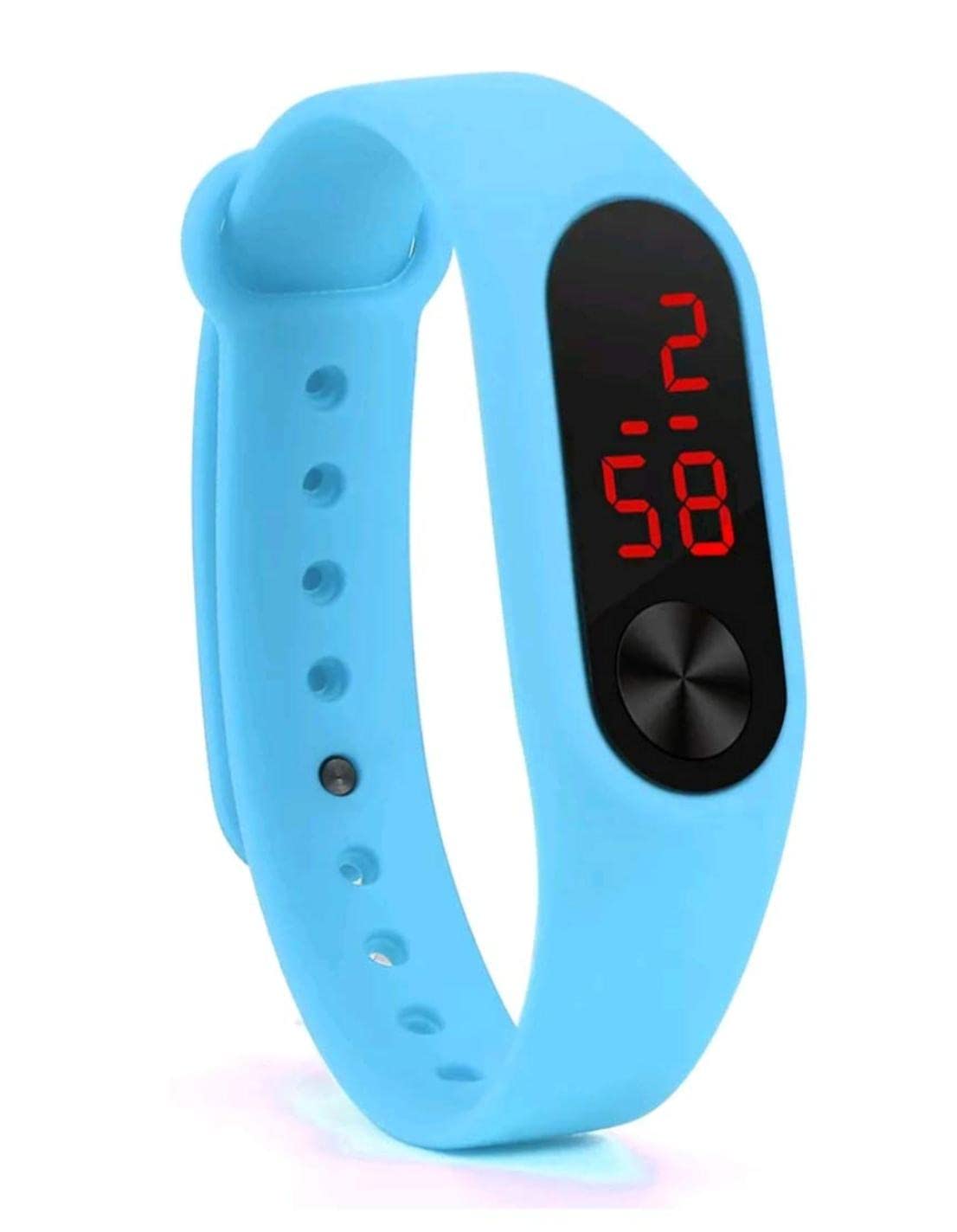 MVS LED Digital Sports Watch for Boys/Girls-Multi Colour (SkyBlue) | Digital Sports Bracelet Band Watch (B0BY2PWF5S) Amazon Price History, Amazon Price Tracker