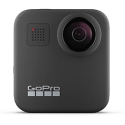 Go Pro 10 Mediamarkt GoPro Max, Cámara de Acción Digital a Prueba de Agua 360 con Estabilización Irrompible, Pantalla Táctil y Control de Voz, Bluetooth USB Wireless, GoPro Quik, Black