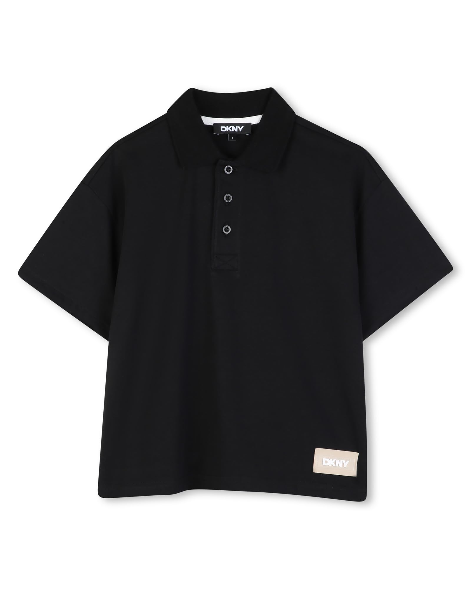 DKNY Polo Bambino Nero, 16 Anni