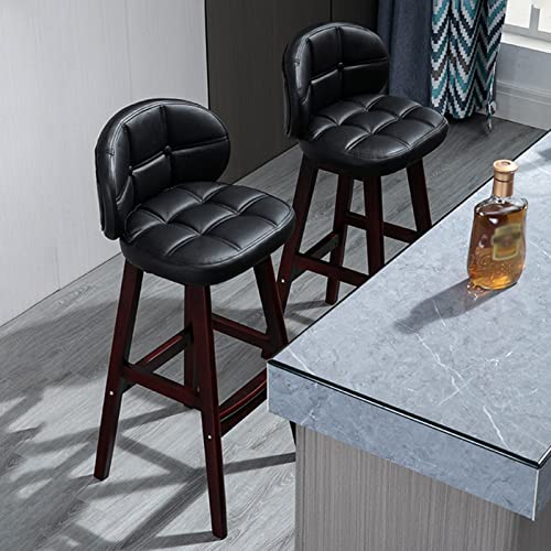 Tabouret haut de cuisine en bois pour aménager un coin repas convivial