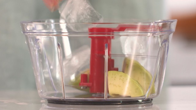Geedel Manual Food Chopper - Pull String Vegetable Cutter, 2 Cup (500ml) Capacity, Stainless Steel Blade