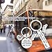 Oubaka Bus Driver Keychain Gift,Bus Driver Appreciation Gift Bus Drivers Thank You Gifts Safe and Sound with This Awesome Bus Drivers! & Thank You For Keeping Me Safe
